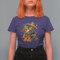 Funny Punch Baby Monkey Cinco De Mayo T Shirt For Women Mexican Fiesta Gift