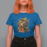 Funny Punch Baby Monkey Cinco De Mayo T Shirt For Women Mexican Fiesta Gift