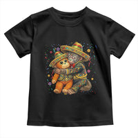 Funny Punch Baby Monkey Cinco De Mayo Toddler T Shirt Mexican Fiesta Gift