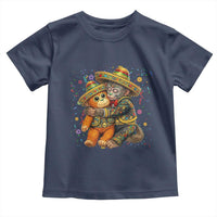 Funny Punch Baby Monkey Cinco De Mayo Toddler T Shirt Mexican Fiesta Gift