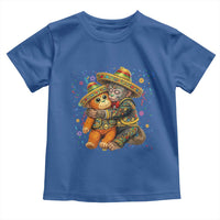 Funny Punch Baby Monkey Cinco De Mayo Toddler T Shirt Mexican Fiesta Gift