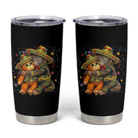 Funny Punch Baby Monkey Cinco De Mayo Tumbler Cup Mexican Fiesta Gift