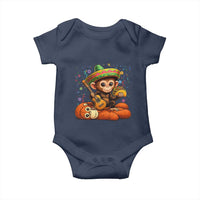 Cute Punch Baby Monkey Cinco De Mayo Baby Onesie Funny Animal Gift