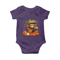 Cute Punch Baby Monkey Cinco De Mayo Baby Onesie Funny Animal Gift