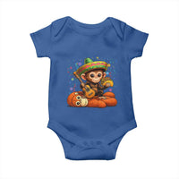 Cute Punch Baby Monkey Cinco De Mayo Baby Onesie Funny Animal Gift