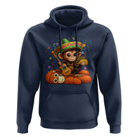 Cute Punch Baby Monkey Cinco De Mayo Hoodie Funny Animal Gift