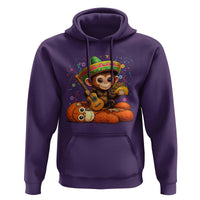Cute Punch Baby Monkey Cinco De Mayo Hoodie Funny Animal Gift
