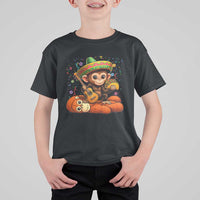 Cute Punch Baby Monkey Cinco De Mayo T Shirt For Kid Funny Animal Gift