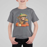 Cute Punch Baby Monkey Cinco De Mayo T Shirt For Kid Funny Animal Gift