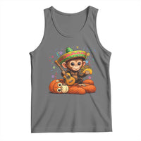 Cute Punch Baby Monkey Cinco De Mayo Tank Top Funny Animal Gift