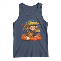 Cute Punch Baby Monkey Cinco De Mayo Tank Top Funny Animal Gift