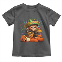 Cute Punch Baby Monkey Cinco De Mayo Toddler T Shirt Funny Animal Gift