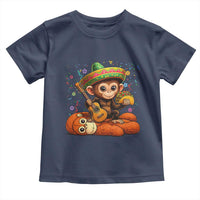 Cute Punch Baby Monkey Cinco De Mayo Toddler T Shirt Funny Animal Gift