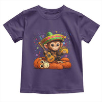 Cute Punch Baby Monkey Cinco De Mayo Toddler T Shirt Funny Animal Gift
