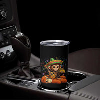 Cute Punch Baby Monkey Cinco De Mayo Tumbler Cup Funny Animal Gift