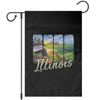 Vintage Illinois State Route Highway 66 Garden Flag Southwest Souvenir
