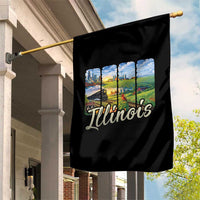 Vintage Illinois State Route Highway 66 Garden Flag Southwest Souvenir