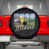 Vintage Illinois State Route Highway 66 Spare Tire Cover Southwest Souvenir