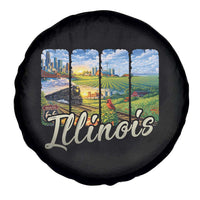 Vintage Illinois State Route Highway 66 Spare Tire Cover Southwest Souvenir