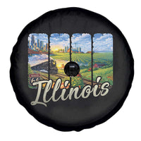 Vintage Illinois State Route Highway 66 Spare Tire Cover Southwest Souvenir