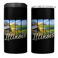 Vintage Illinois State Route Highway 66 4 in 1 Can Cooler Tumbler Southwest Souvenir