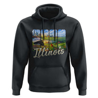 Vintage Illinois State Route Highway 66 Hoodie Southwest Souvenir