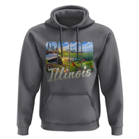 Vintage Illinois State Route Highway 66 Hoodie Southwest Souvenir