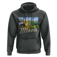Vintage Illinois State Route Highway 66 Hoodie Southwest Souvenir