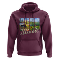 Vintage Illinois State Route Highway 66 Hoodie Southwest Souvenir
