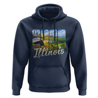 Vintage Illinois State Route Highway 66 Hoodie Southwest Souvenir