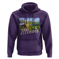 Vintage Illinois State Route Highway 66 Hoodie Southwest Souvenir