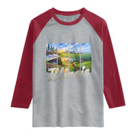 Vintage Illinois State Route Highway 66 Raglan Shirt Southwest Souvenir