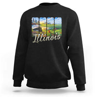 Vintage Illinois State Route Highway 66 Sweatshirt Southwest Souvenir