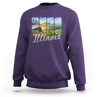 Vintage Illinois State Route Highway 66 Sweatshirt Southwest Souvenir