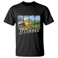 Vintage Illinois State Route Highway 66 T Shirt Southwest Souvenir