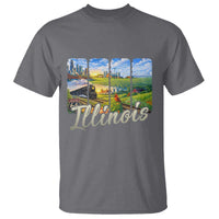 Vintage Illinois State Route Highway 66 T Shirt Southwest Souvenir