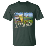 Vintage Illinois State Route Highway 66 T Shirt Southwest Souvenir