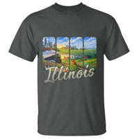 Vintage Illinois State Route Highway 66 T Shirt Southwest Souvenir