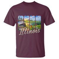 Vintage Illinois State Route Highway 66 T Shirt Southwest Souvenir