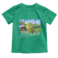 Vintage Illinois State Route Highway 66 Toddler T Shirt Southwest Souvenir