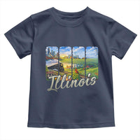 Vintage Illinois State Route Highway 66 Toddler T Shirt Southwest Souvenir