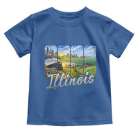 Vintage Illinois State Route Highway 66 Toddler T Shirt Southwest Souvenir