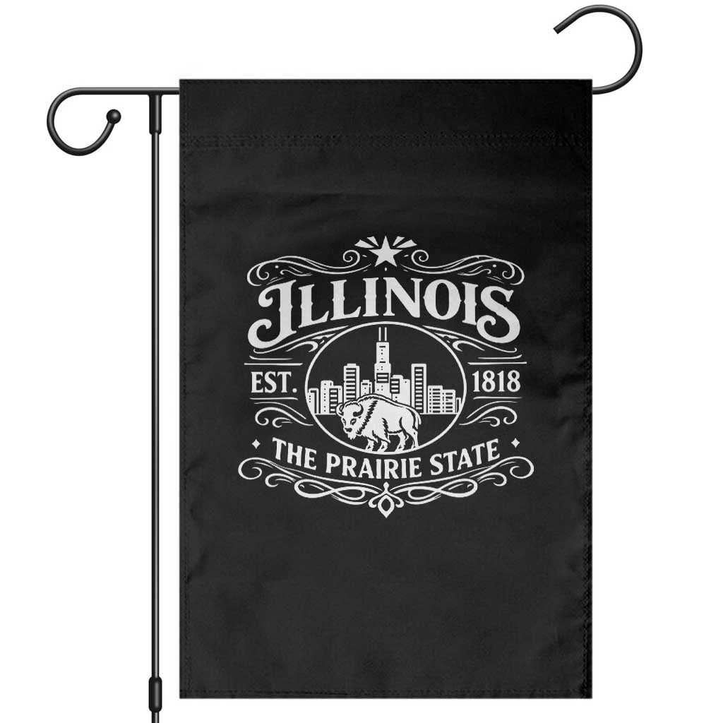 The Prairie State Illinois Souvenir Garden Flag Historic Midwest Gift