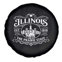 The Prairie State Illinois Souvenir Spare Tire Cover Historic Midwest Gift