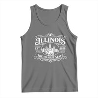 The Prairie State Illinois Souvenir Tank Top Historic Midwest Gift