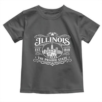 The Prairie State Illinois Souvenir Toddler T Shirt Historic Midwest Gift