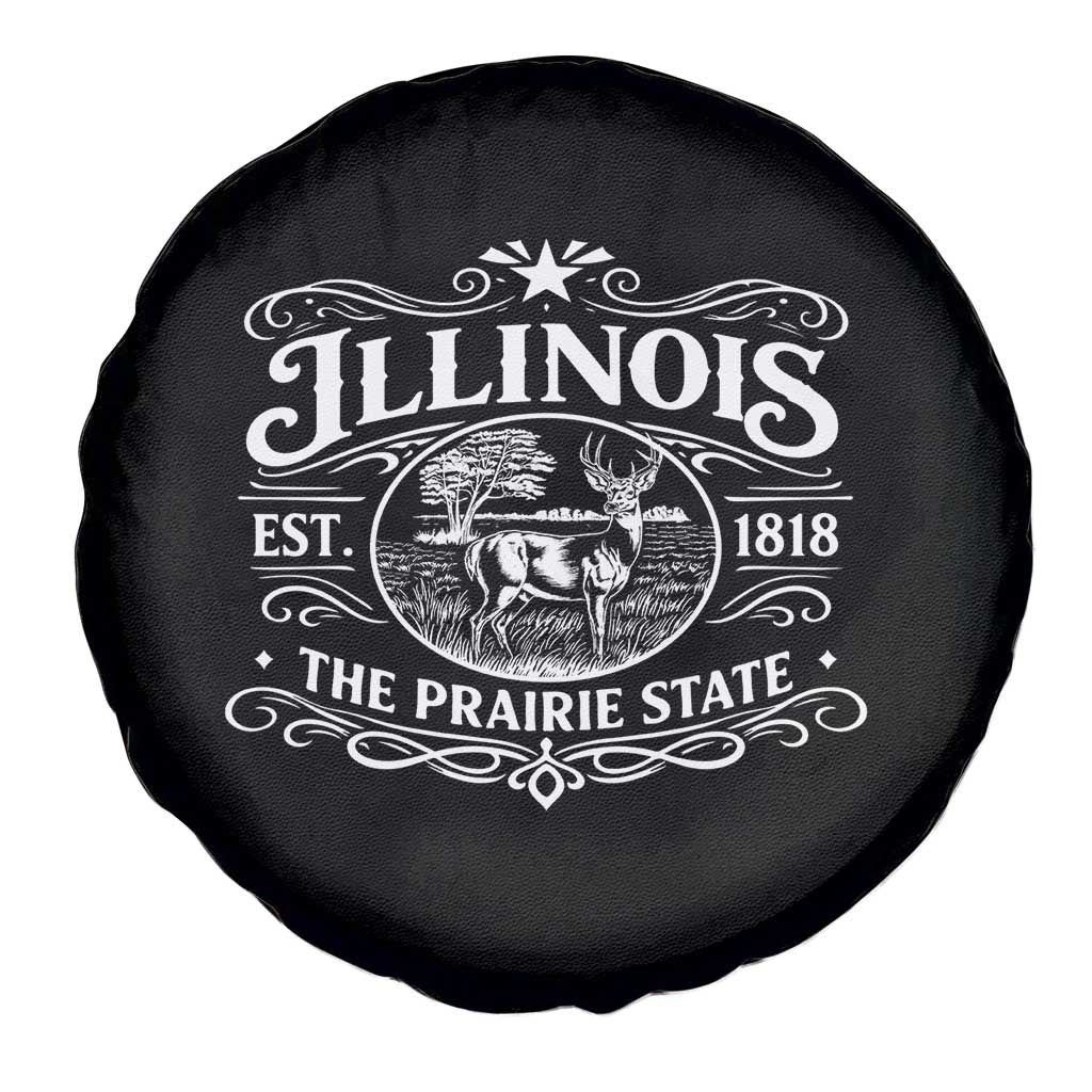 Illinois State Pride Spare Tire Cover The Prairie State Souvenir Gift