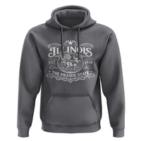 Illinois State Pride Hoodie The Prairie State Souvenir Gift