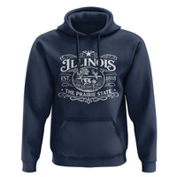 Illinois State Pride Hoodie The Prairie State Souvenir Gift