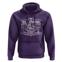 Illinois State Pride Hoodie The Prairie State Souvenir Gift